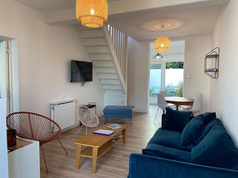 Charmante Maison A L'Entree Du Touquet-Cucq Luaran gambar
